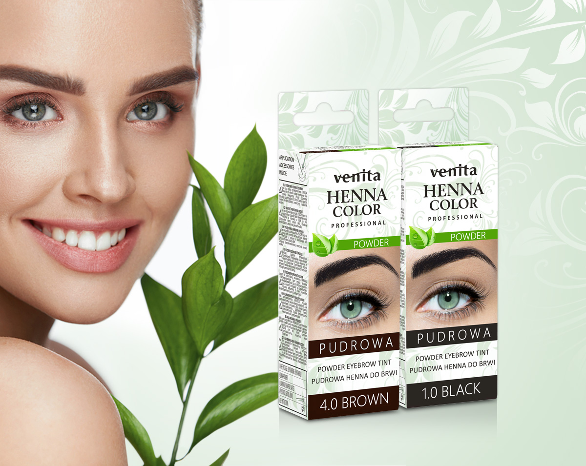 Henna en poudre pour sourcils Venita